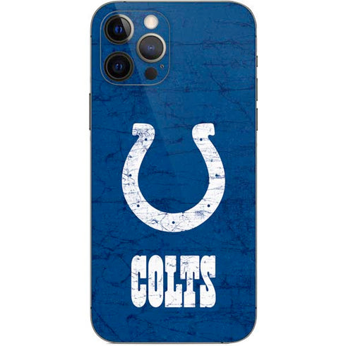 NFL Indianapolis Colts Distressed iPhone 12 Pro Skin